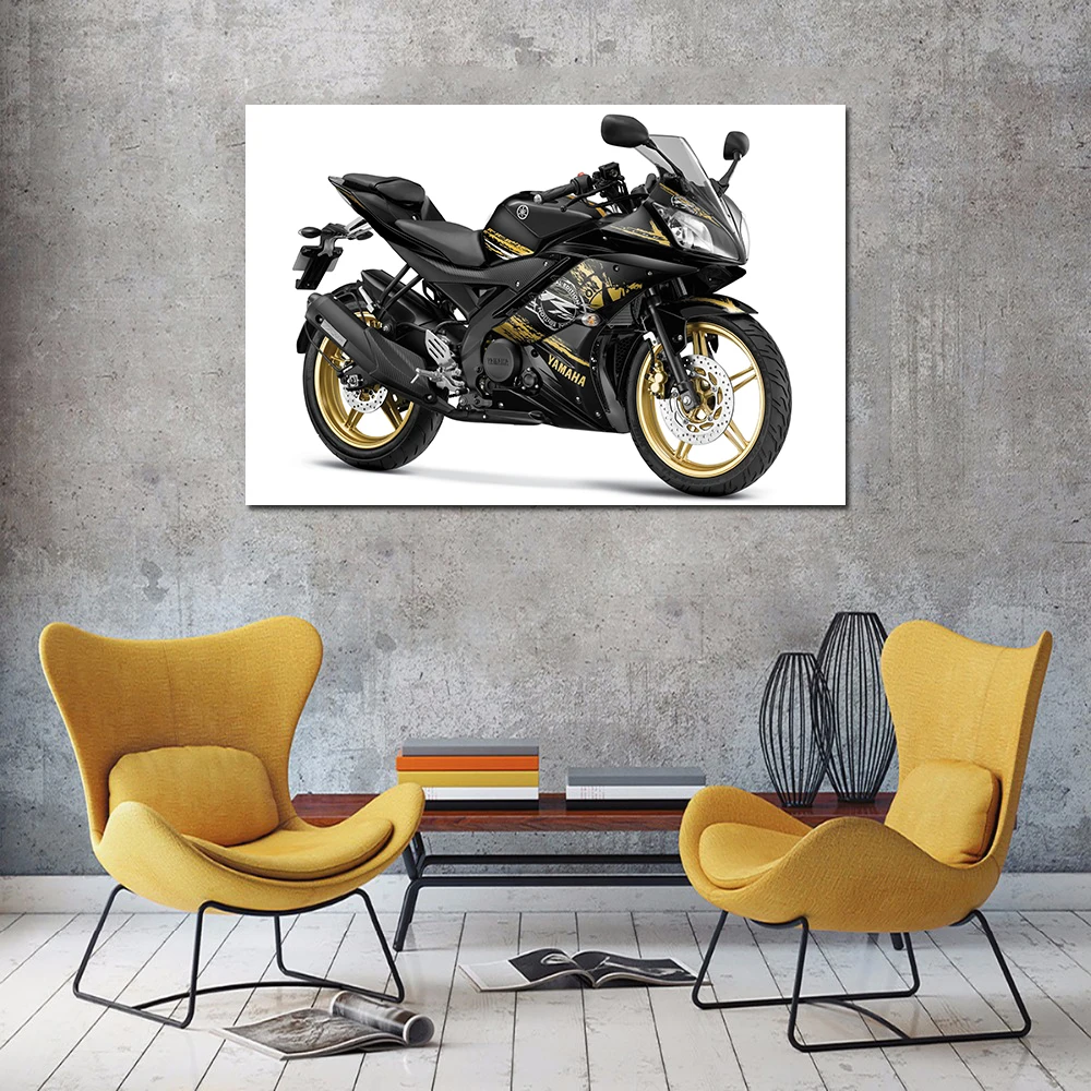 Картина на холсте Yamaha YZF-R15 Special Edition настенные художественные плакаты и принты с
