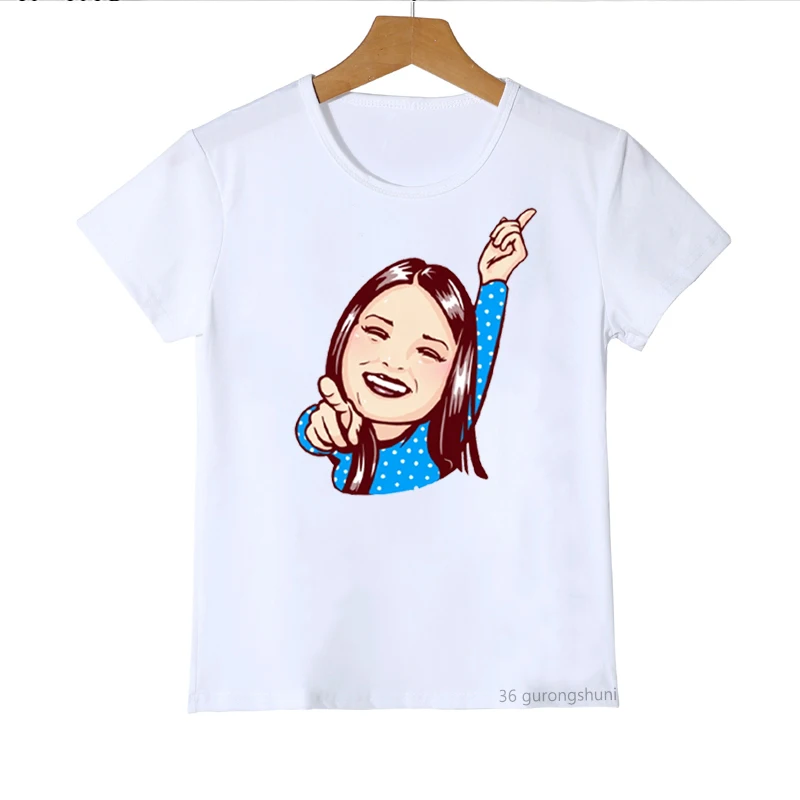 Kawaii Me Contro Te Children's Print Graphic T-Shirt – Short Sleeve Kids' Top