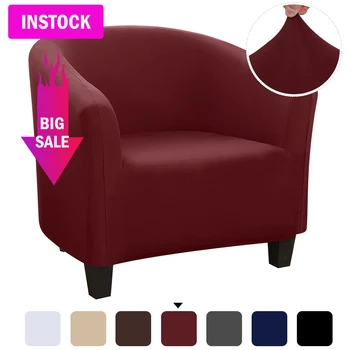 

New Stretch Cover for Armchair Sofa Couch Living Room 1 Seat Sofa Slipcover Single Seater Furniture Couch Armchair Cover Elastic