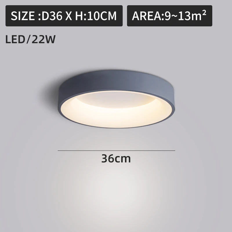 led ceiling lights for homes Led Ceiling Light Modern Nordic Round Lamp With Remote Control Surface Mounted Lighting Fixture Home Living Room Bedroom Study ceiling lights for hall Ceiling Lights