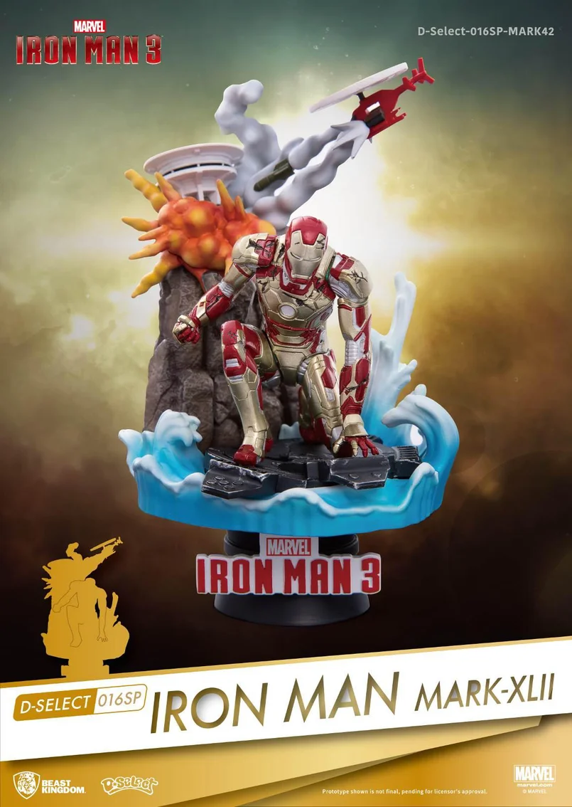 

15 CM D-Select Marvel Iron Man MK42 Avengers Iron Spider-Man Iron Man MARK-XL II Bleeding Edge Armor Action Figure Toys