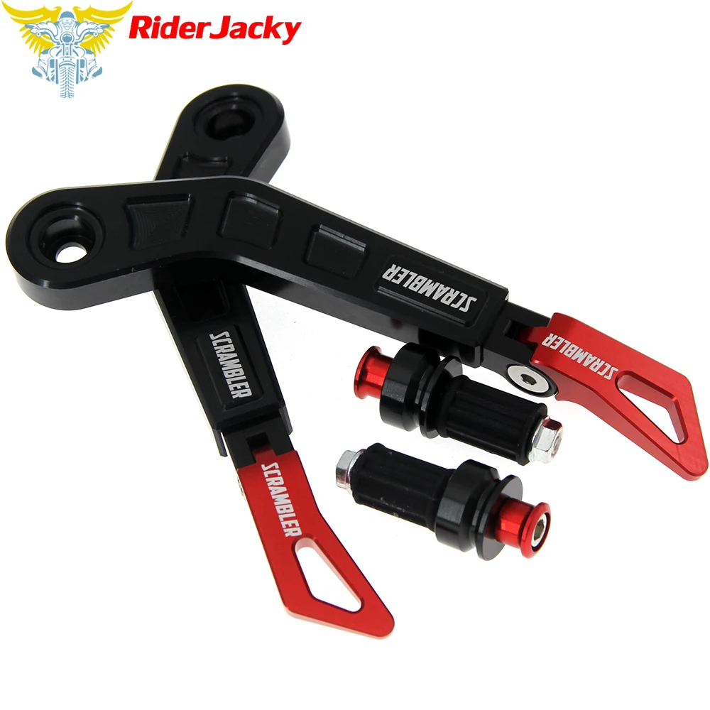 

Riderjacky Adjustable Motorcycle HandleBar Grip Motorbike Brake Clutch Lever Protector Guard For Ducati SCRAMBLER