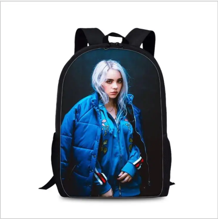 Billie eilish рюкзак Мужская/женская школьная сумка, Студенческая сумка, мужская сумка для ноутбука, новая модная сумка для книг, вместительный рюкзак для путешествий