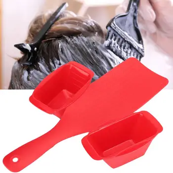 

Hair Wax Professional Hair Dyeing Board Dyestuff Applicator Mixing Bowl Hairdressing Styling Tool Set Hair Wax