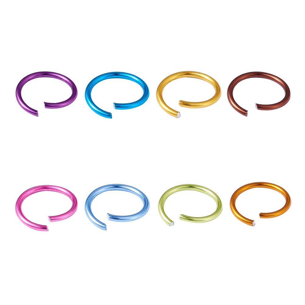 Соединительные кольца из алюминия незамкнутые соединительные петли с покрытием