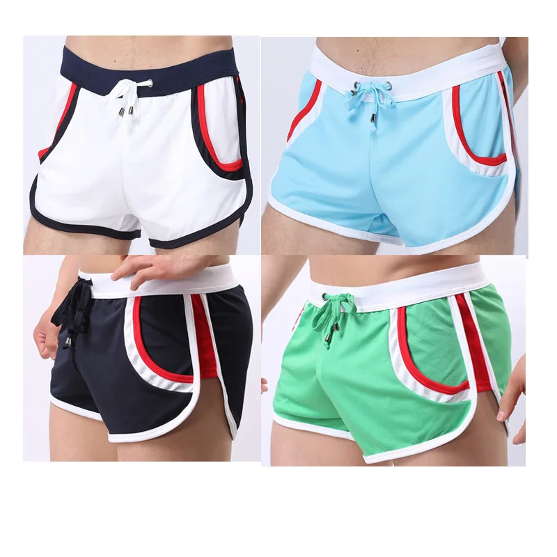 

Men Sport Underwear Soft Cotton/Mesh panties Sexy Gay Sissy Tanga Hombre Jockstrap Penise Bag Breathable Thin Men Underwear