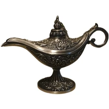 Винтажный домашний Декор лампа Россия металлическая Оловянная лампа чайник лампа джинна ретро-сувенир
