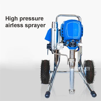 

Electric High Pressure Airless Sprayer Latex Paint Spraying Machine Engineering Paint Spraying Machine 220V 4700W 6.5L/min 22mpa