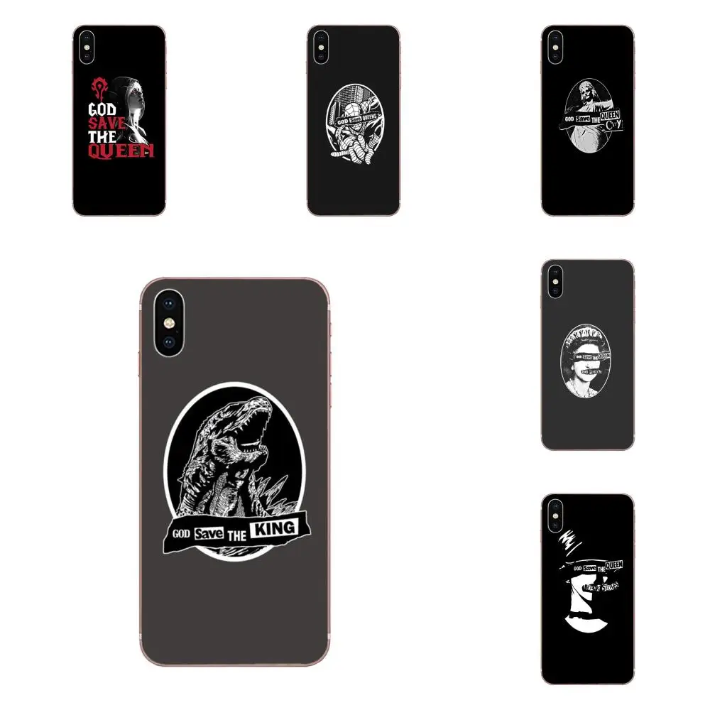 Мягкий чехол из ТПУ с принтом Капа God Save The queen арт для htc Desire 530 626 628 630 816 820 830 один A9 M7