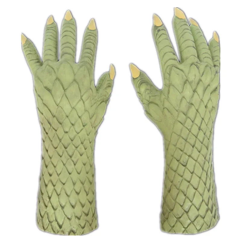 恶魔绿色手套1