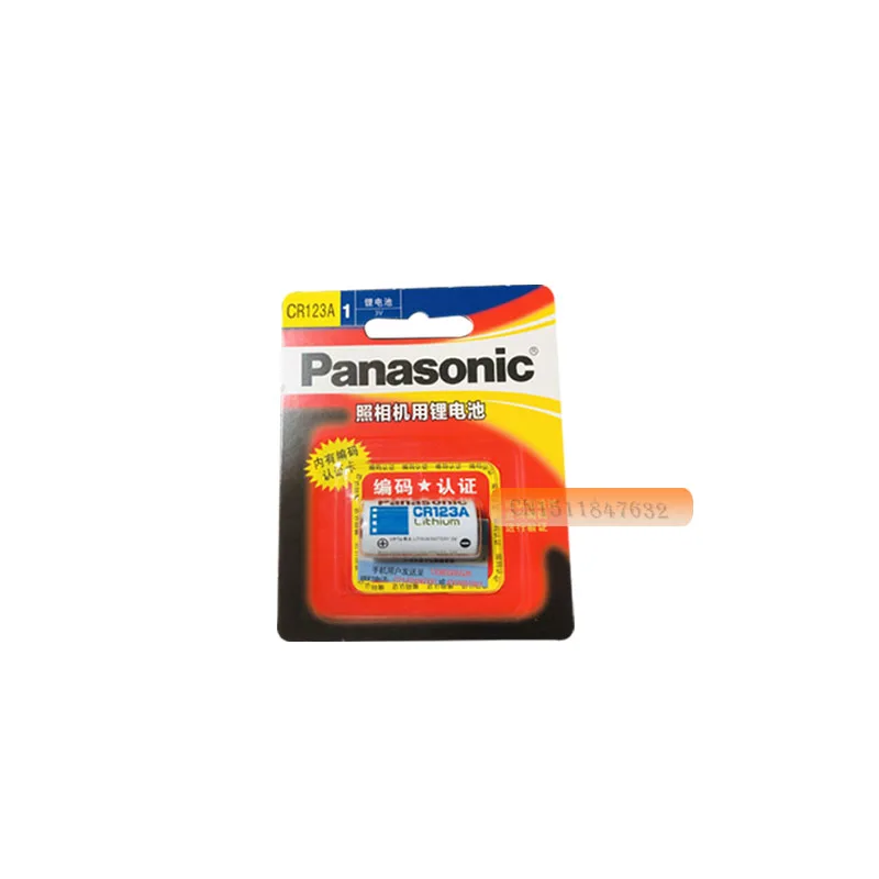 5 упак./лот Panasonic CR123A CR17345 3V литиевая Батарея Камера Non-аккумуляторы