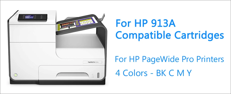 Cartucho de tinta Compatible con HP 913 913A, tinta pigmentada, 352dw,  377dw, 452dn, 452dw, 477dn, 477dw, 552dw, 577dw|cartridge for hp|cartridge  for printerprinter cartridges - AliExpress