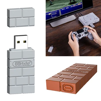 

For 8Bitdo USB Wireless Bluetooth Adapter Gamepad Receiver For Windows Mac For Nintend Switch For PS3 PS4 Xbox one Controller
