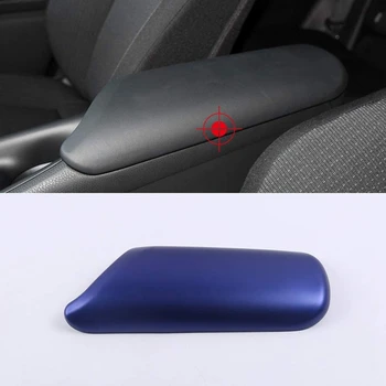 

ABS Navy Blue Car Armrest Box Cover Center Console Saver Cover Trim for Toyota C-HR 2016-2019 (Left Hand Drive)