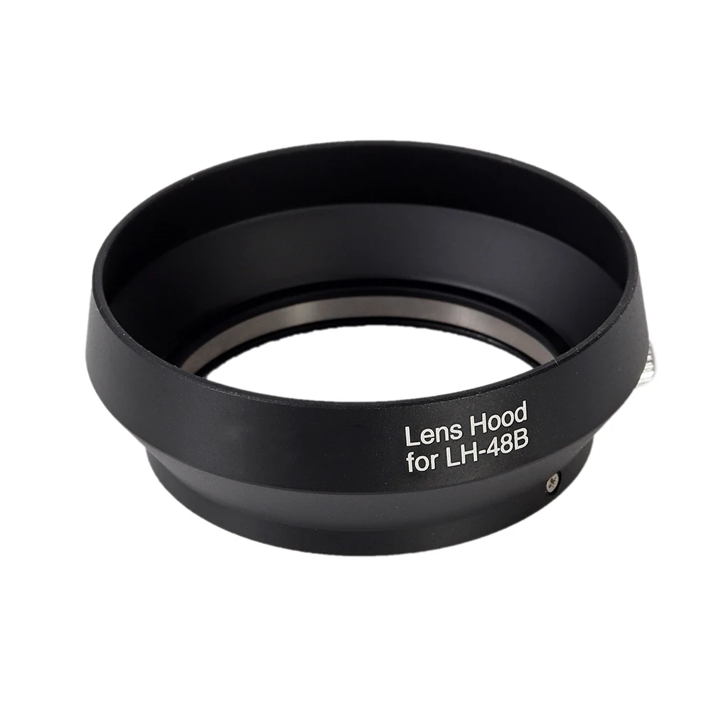 ReplacementforLH48BMetalLensHoodforOlympusMZUIKODIGITAL17mm
