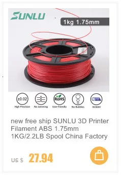 ABS нити с сертификатом rohs ABS пластиковые нити ABS filamento para impresoras 3d