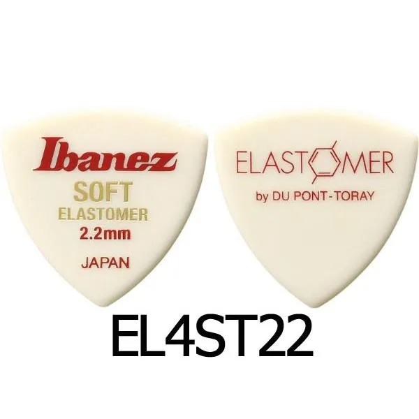 EL4ST22 soft 2.2mm Ibanez эластомер медиатор для гитары, по 1 штуке - Цвет: EL4ST22 soft 2.2mm