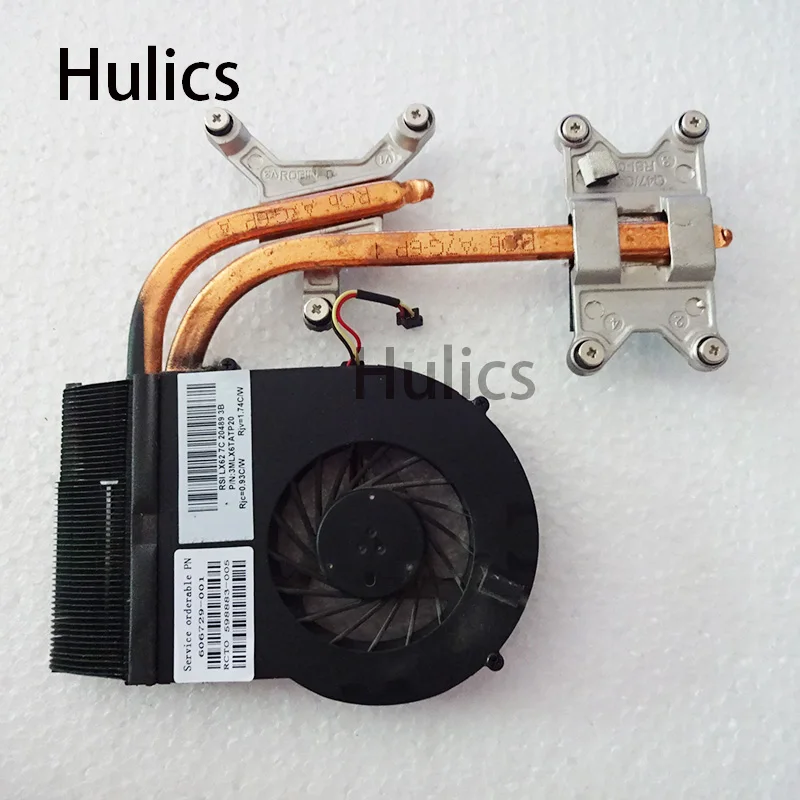 Hulics Процессор охладитель радиатора для hp DV7-4000 dv7-4285dx DV7-4168SF DV6-3000 DV6-3362E 637610-001 603691-001 622033-001 аккумулятор большой емкости