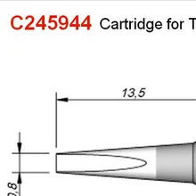 Оригинальные JBC C245-944 ПАЯЛЬНЫЕ НАКОНЕЧНИКИ для CD-2BQE паяльной станции, массовый запас