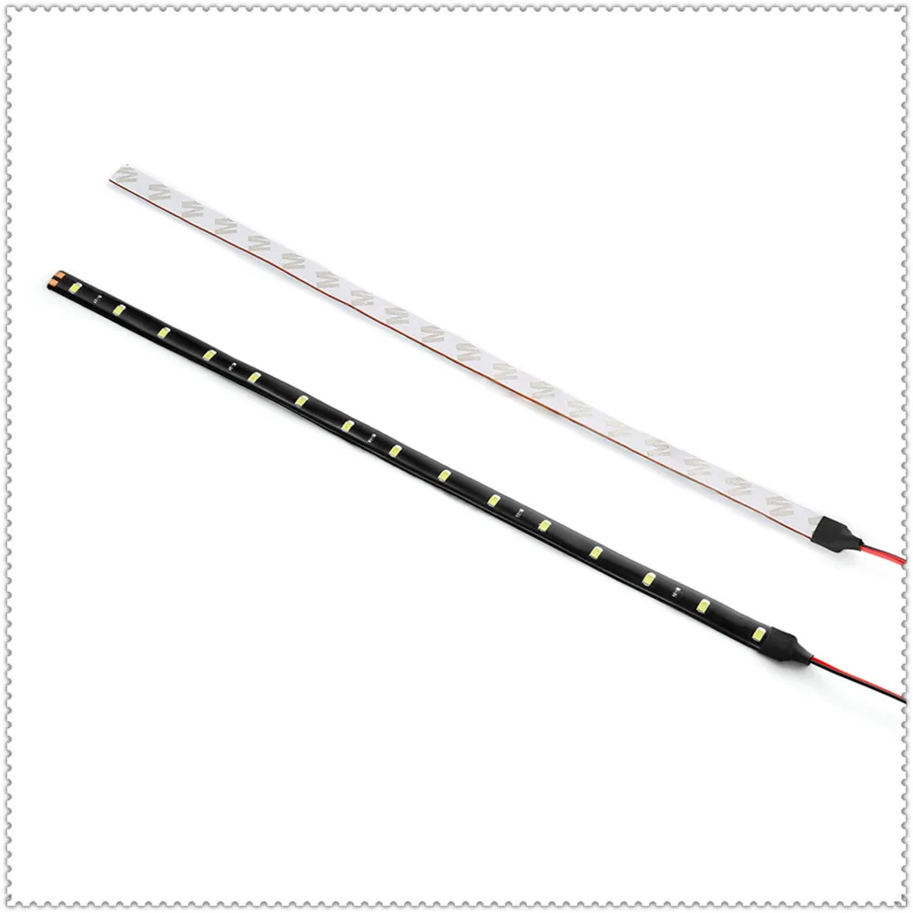 Striscia Luminosa Auto Flessibile 15Smd Impermeabile Led Decorativo Per Fiat Tipo Qubo Panda Mobi 500X Hib500L 124 Croma Linea Ulysse