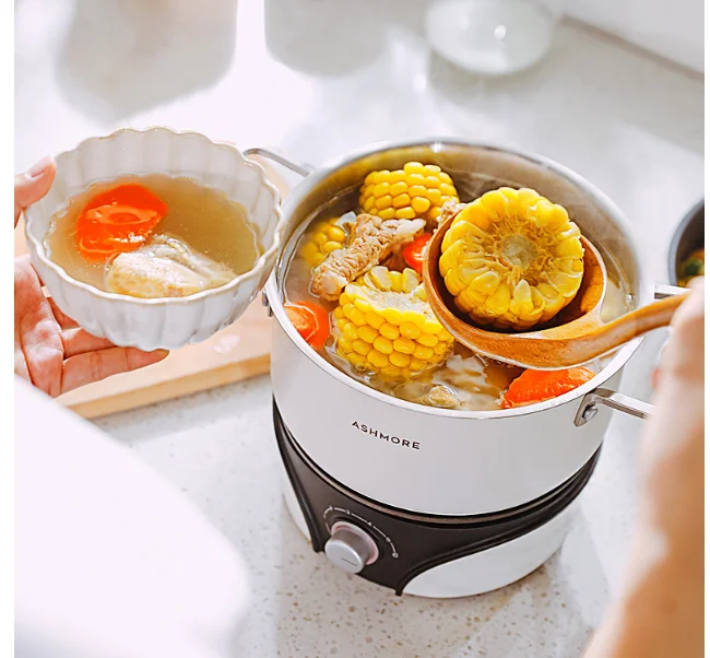 Электрический горячий горшок не-smok stick жаркое shabu-электрический барбекю гриль Крытый Открытый вечерние 5 передач контроль температуры