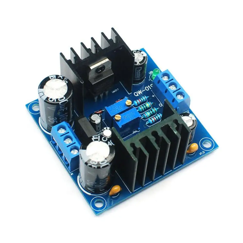 LM317 LM337 положительный и отрицательный двойной Мощность Регулируемый Питание доска