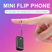 Ulcool F1 Mini Flip Mobile phone 1.08″ Single Sim Smallest Wireless Bluetooth Dialer Handsfree Earphone GSM Cell Phone