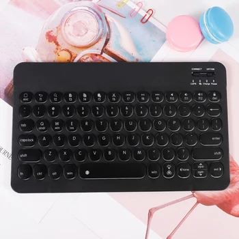 

10inch Bluetooth keyboard Round Dot Design Wireless Bluetooth Keyboard