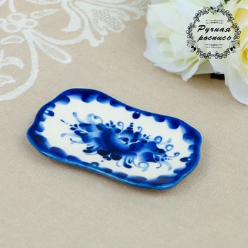 

Lemongrass, gzhel, porcelain, 11x7 cm 4177761