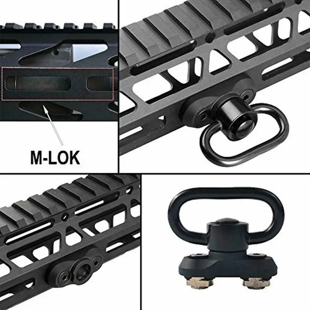 QD Слинг поворотный адаптер крепление с Keymod база для AR15 поручень Аллен ключ