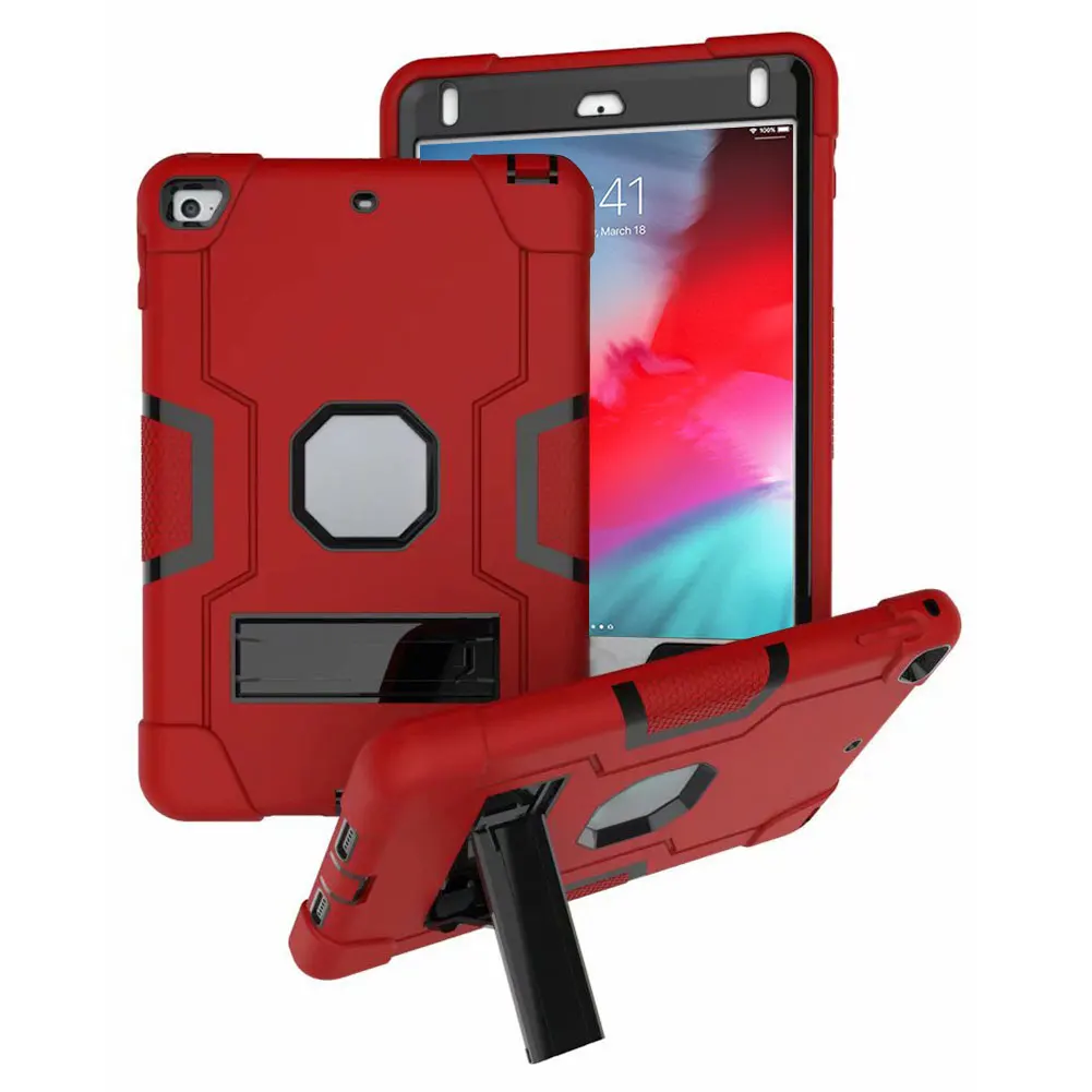 Shockrpoof чехол с подставкой для IPad Mini 1 2 3 4 5 A2133 A1538 A1599 A1489 A1432 PC силиконовый сверхпрочный чехол для планшета