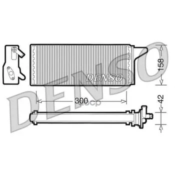 

Radiator stove Denso art. Drr12001