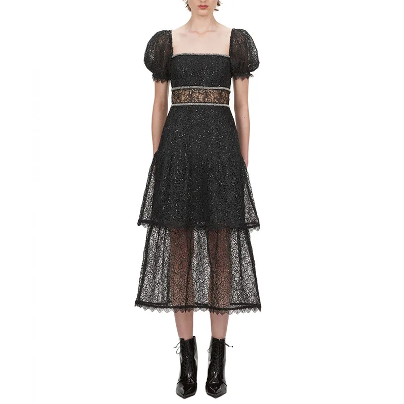 Высокое качество взлетно-посадочной полосы дизайнерское платье для девочек