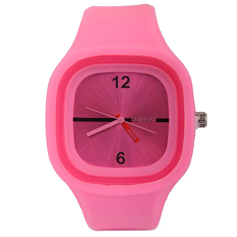 

Jelly Watch Students Watch Trend Jelly Watch Sports Waterproof Quartz Watch Fashion Silica Gel COUPLE'S Watch