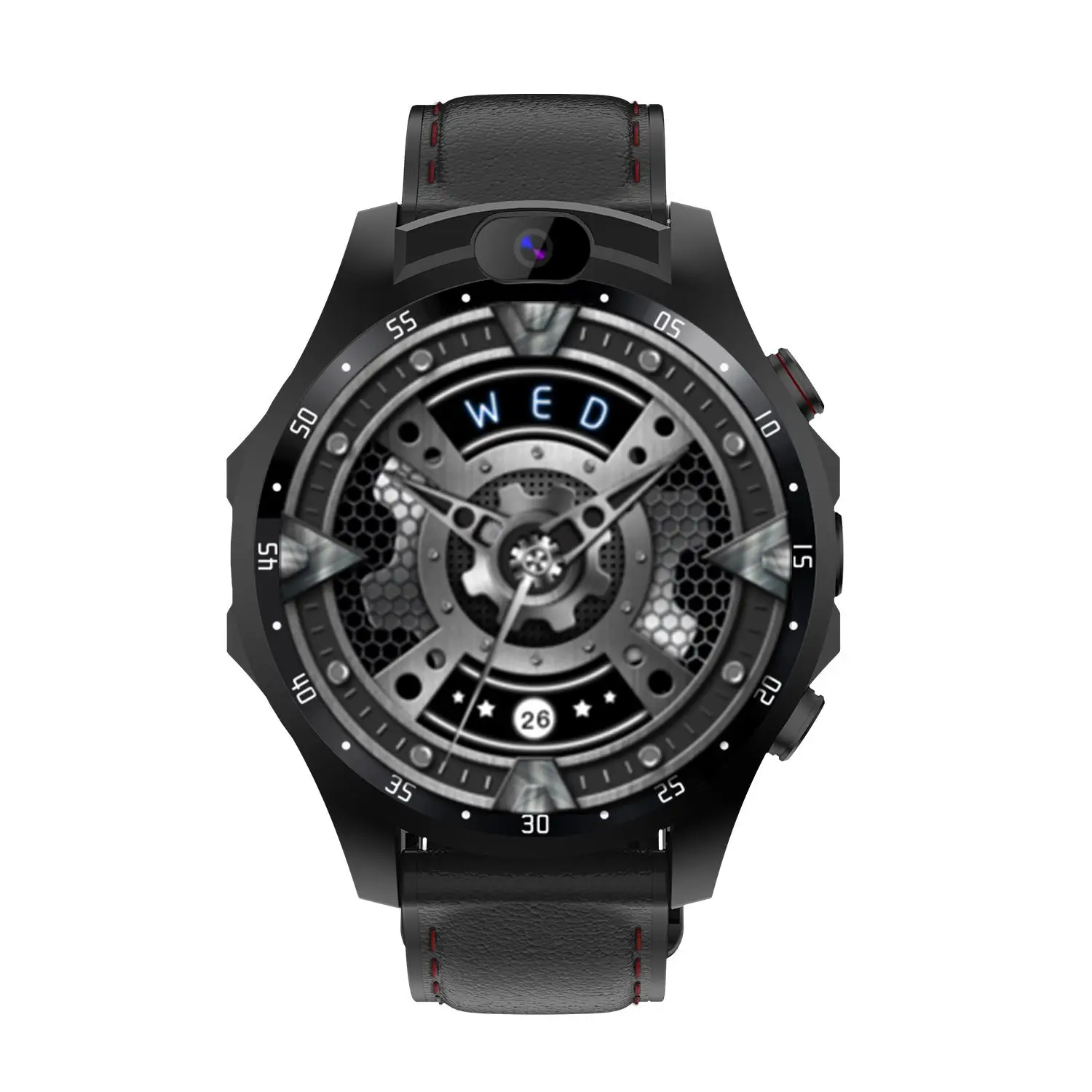Dual Systems 4G Smart Watch Phone HD Camera GPS Positioning Fitness Sports Phone 1.6 Inch Touch Screen Waterproof Smartwatch Men