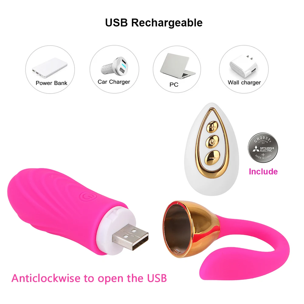 Wearable Vibrator With Remote Control For Clitoral & Anal Pleasure_voghion.com