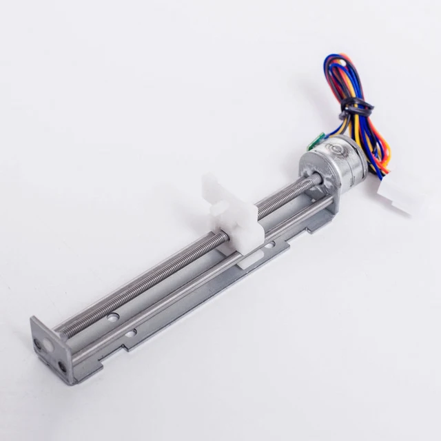ELEG-12V шаговый двигатель ход 80 мм с слайдерным двигателем для Diy небольшой гравировальный станок