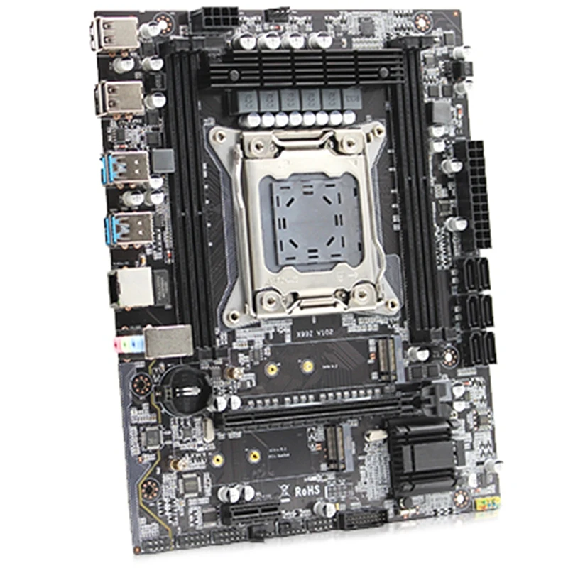 

X99 Desktop Motherboard LGA2011-3 LGA2011 with Dual M.2 NVME Slot Support Four Channels DDR4 ECC SATA3.0 USB3.0