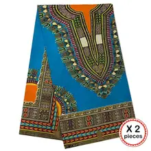 Африканская ткань с восковым принтом Дашики 12 ярдов Хлопок Анкара Ангелина дизайнерская восковая ткань Нигерия Гана ткань для платья 91216