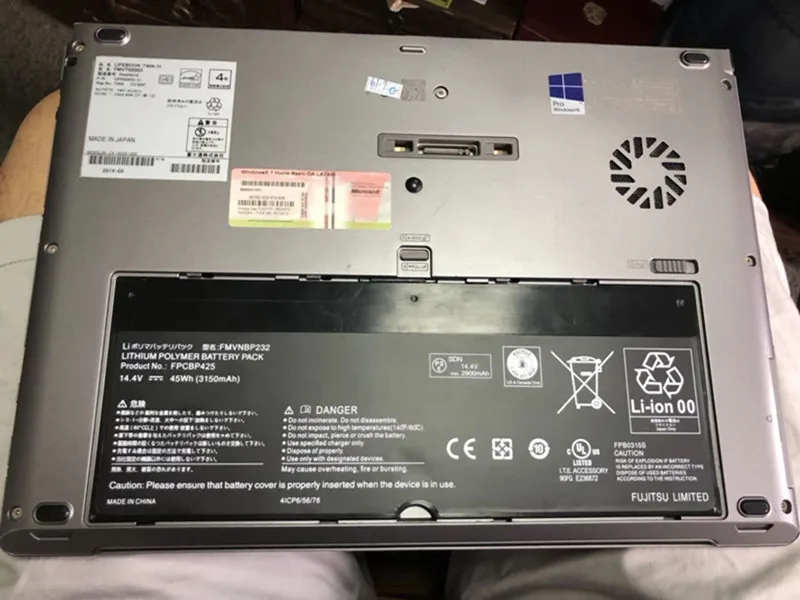 45Wh FPCBP425 аккумулятор для Fujitsu Lifebook T904U T935 U745 FMVNBP232 серии akku