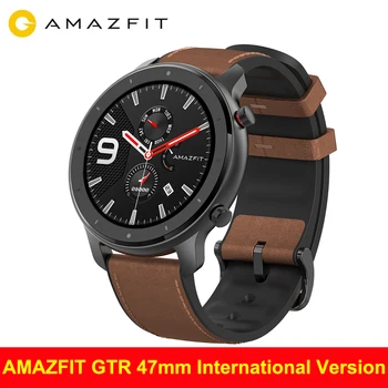 

Global Version Huami AMAZFIT GTR 47mm Smart Watch Waterproof 12 Sport Mode GPS&GLONASS Heart rate 6-axis SmartWatch