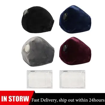

Antiviral Outdoor Sport Face Mask With 2 Filter Activated Carbon PM 2.5 Anti-Pollution Running Motorbike Cycling Mask