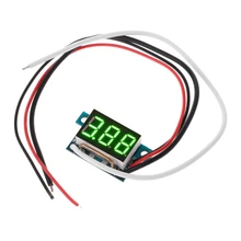 Panneau ampèremètre numérique LED 69HF DC0 10A, 0,36 pouces, Module de protection contre l'inversion de courant