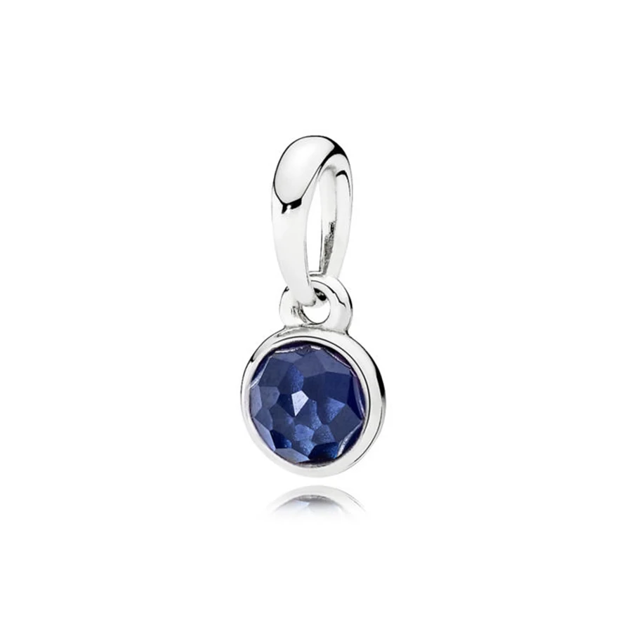 390396SSA SEPTEMBER DROPLET NECKLACE PENDANT