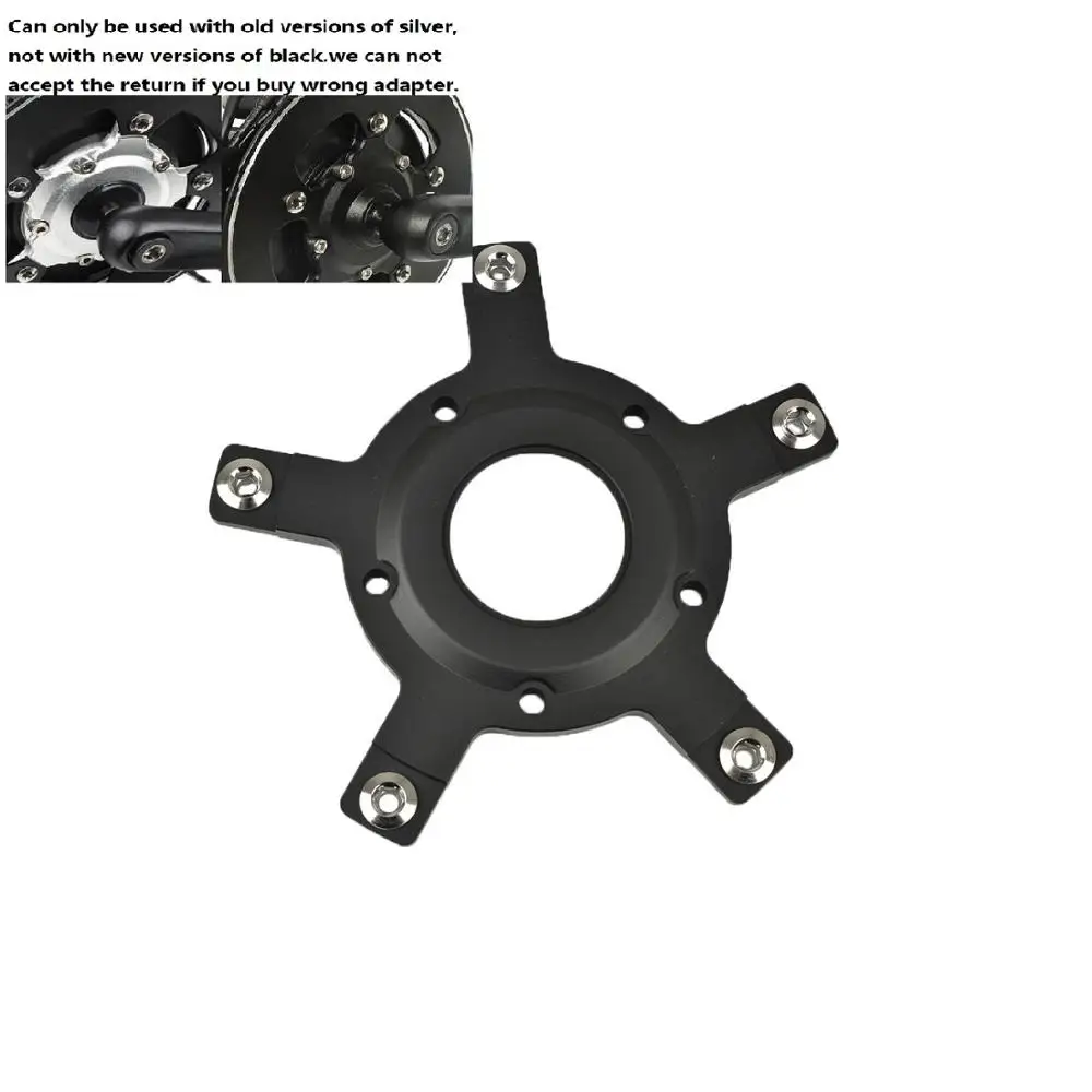 Size 130BCD 130 BCD или 104BCD цепное кольцо паук адаптер передачи для TONGSHENG TSDZ2 TSDZ3 - Цвет: Size 130BCD