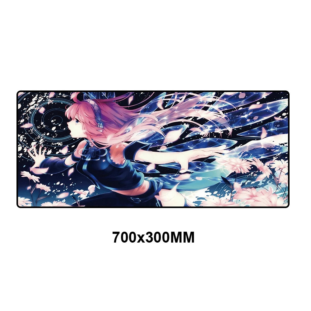 Computer Sexy Anime Girl Large Size Mouse Pad Game HD Natural Rubber Mousepad Big PC Keyboard Mat Anti-skid Office Desktop Pad - Цвет: XGDM-026