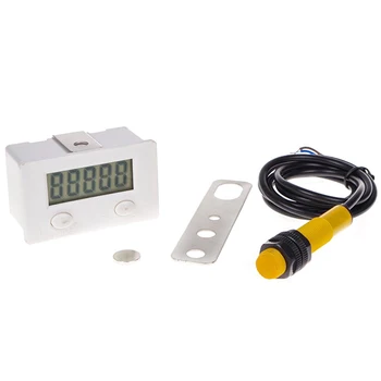 

Electronic Digital Magnetic Induction Punching Machine Counter ZX-5D Mechanical Industrial Pipeline Register
