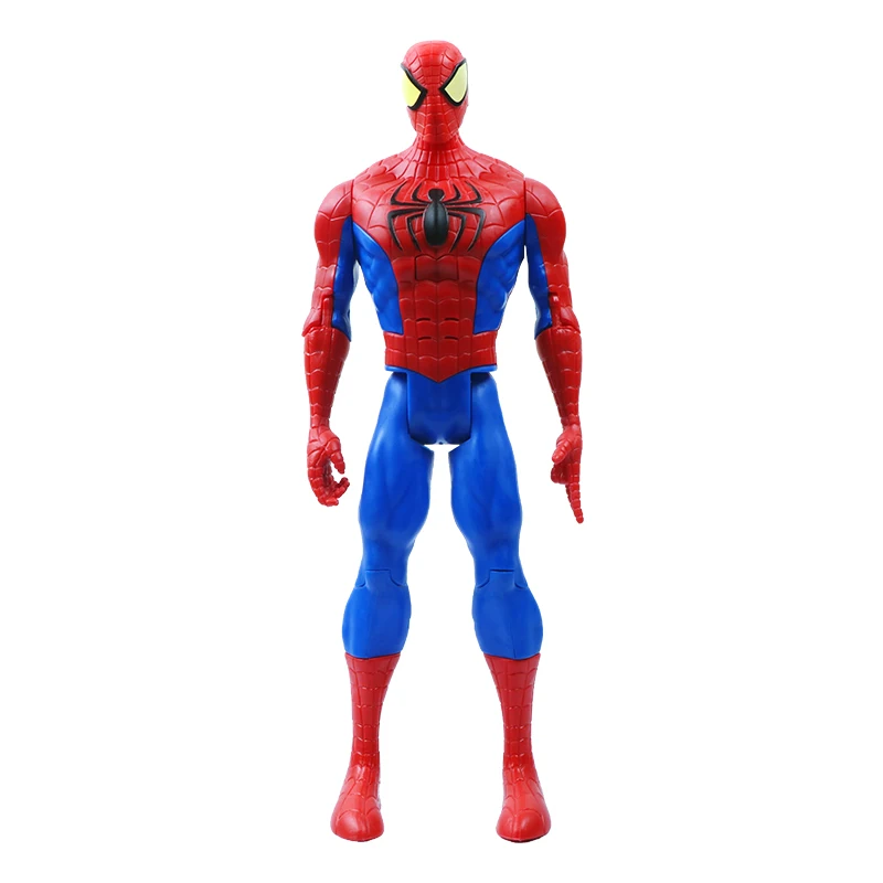 Spiderman no box 12 ''/30 см Marvel Мстители Веном Бэтмен флэш Супермен Человек Паук танос Халк Железный человек Тор Росомаха фигурка игрушки детские подарки - Цвет: Spiderman no box