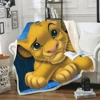 Disney милые Симба Король Лев друзья плюшевое одеяло детские, для малышей маленьких мальчиков подарок пледы 150x200 см диван-кровать, покрывало, постельные принадлежности ► Фото 2/6