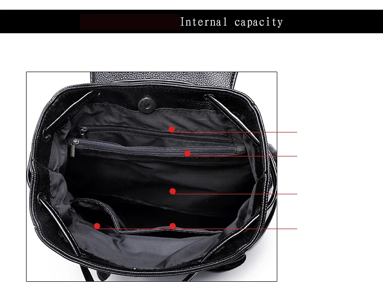 Женские кожаные рюкзаки, Женский винтажный рюкзак для девочек, школьная сумка, дорожная сумка, женская сумка, черный рюкзак